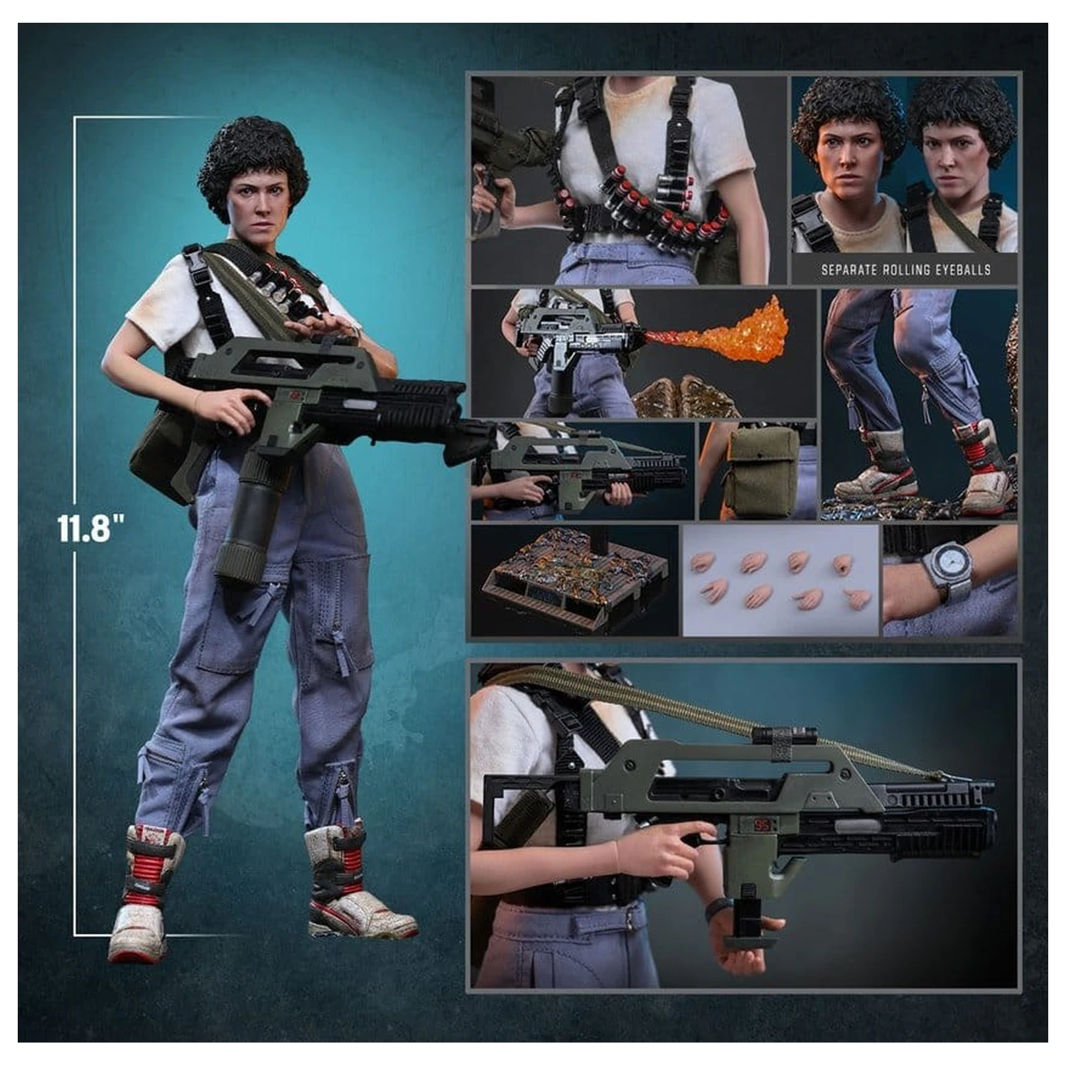 Alien Movie Meisterstück Action Figur 1/6 Ellen Ripley 30 cm Produktfoto