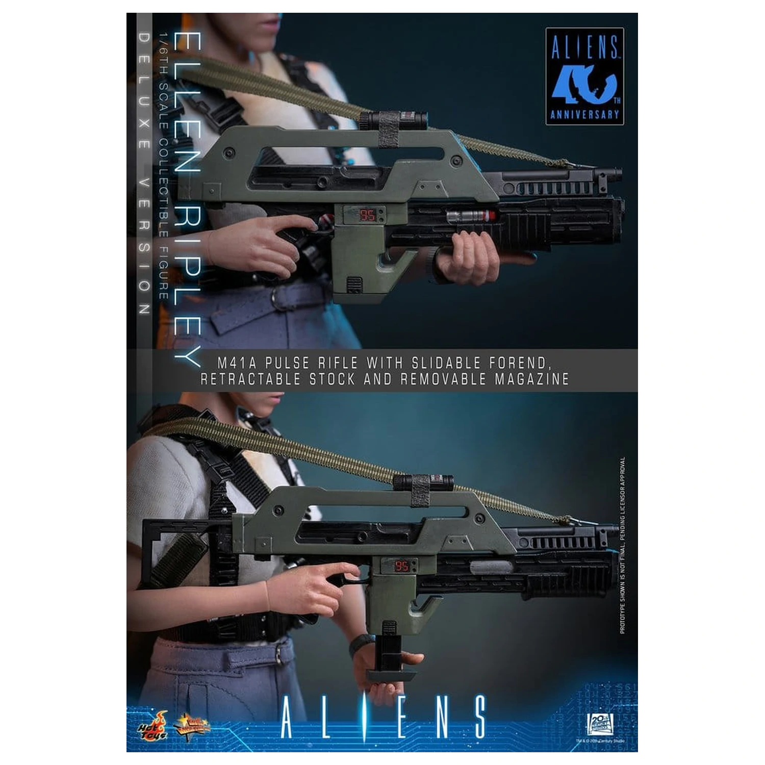 Alien Film Meisterwerk Action Figur 1/6 Ellen Ripley (Deluxe Version) 30 cm Produktfoto