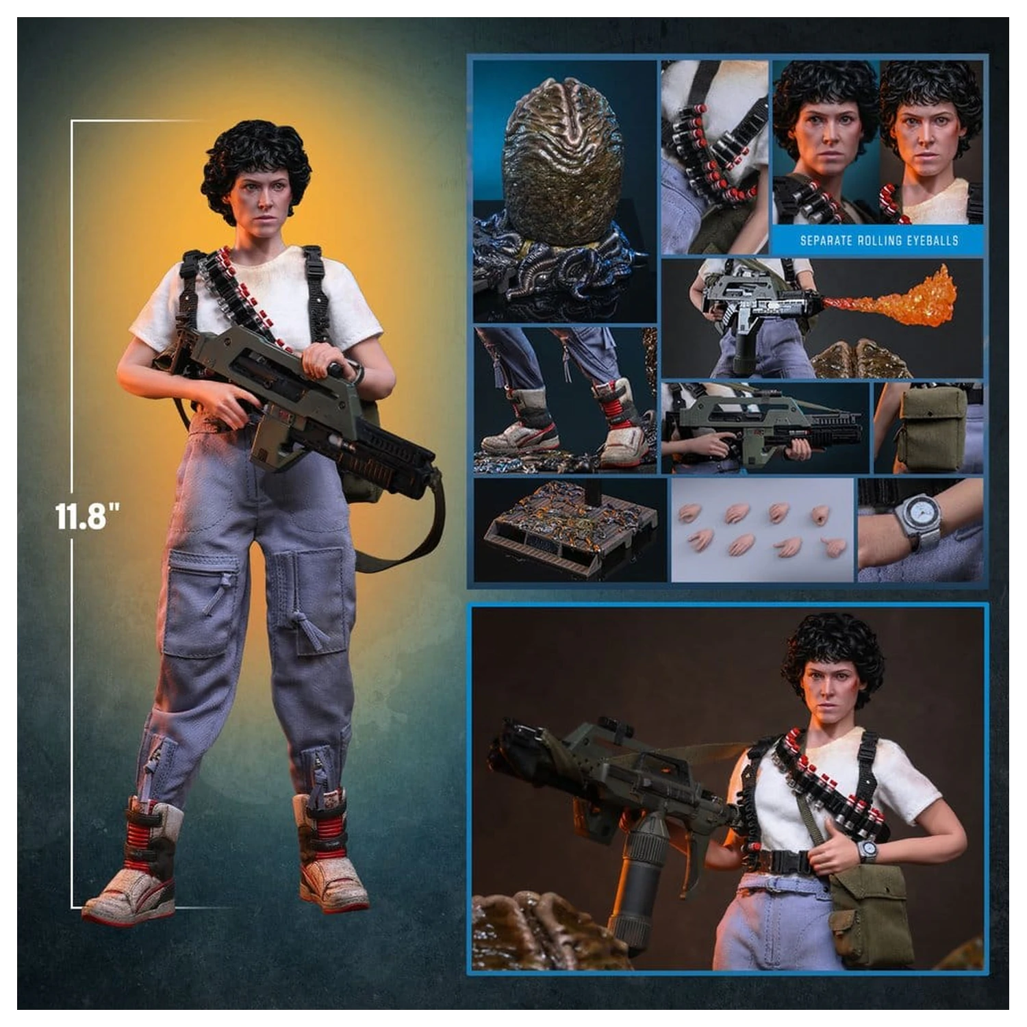 Alien Movie Masterpiece Action Figur 1/6 Ellen Ripley (Artisan Edition) 30 cm Produktfoto