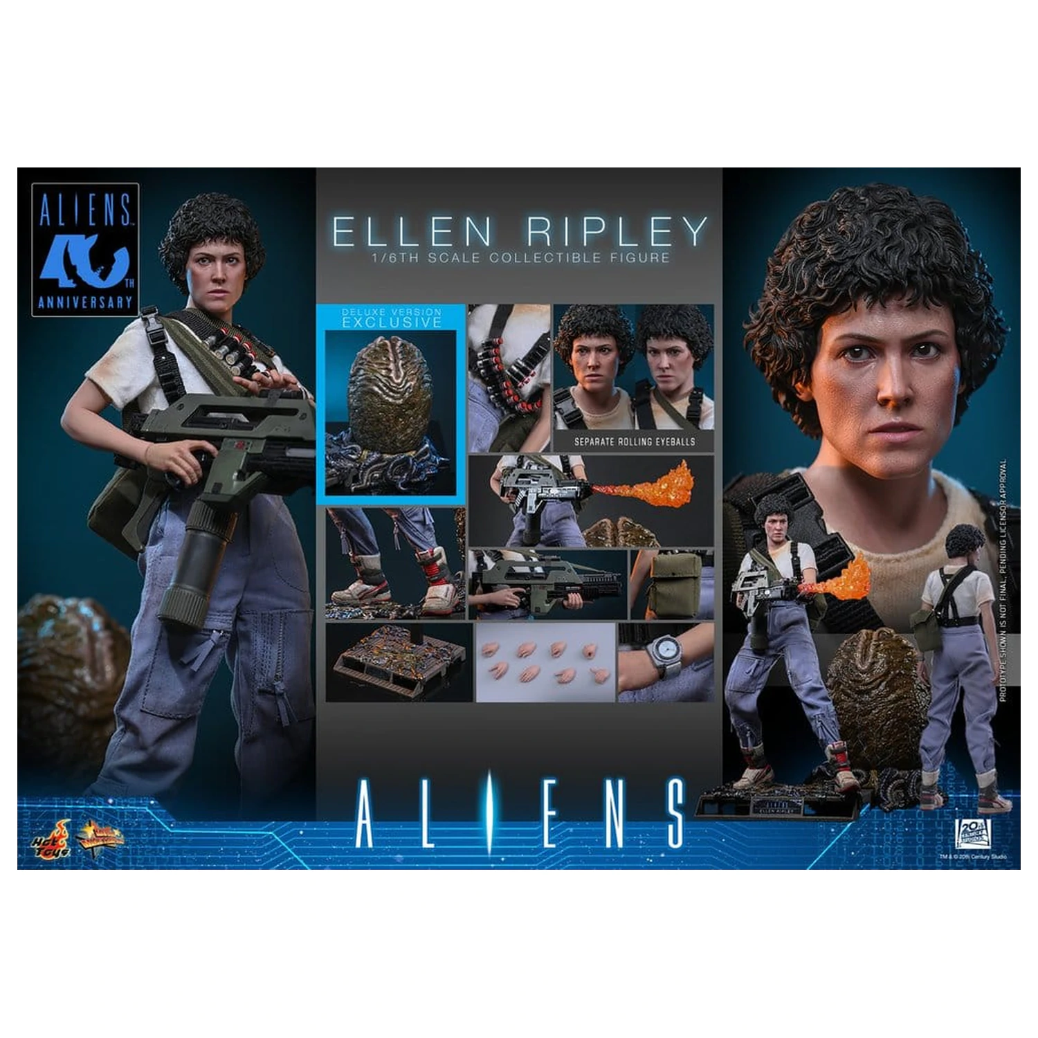 Alien Movie Masterpiece Action Figur 1/6 Ellen Ripley (Artisan Edition) 30 cm Produktfoto