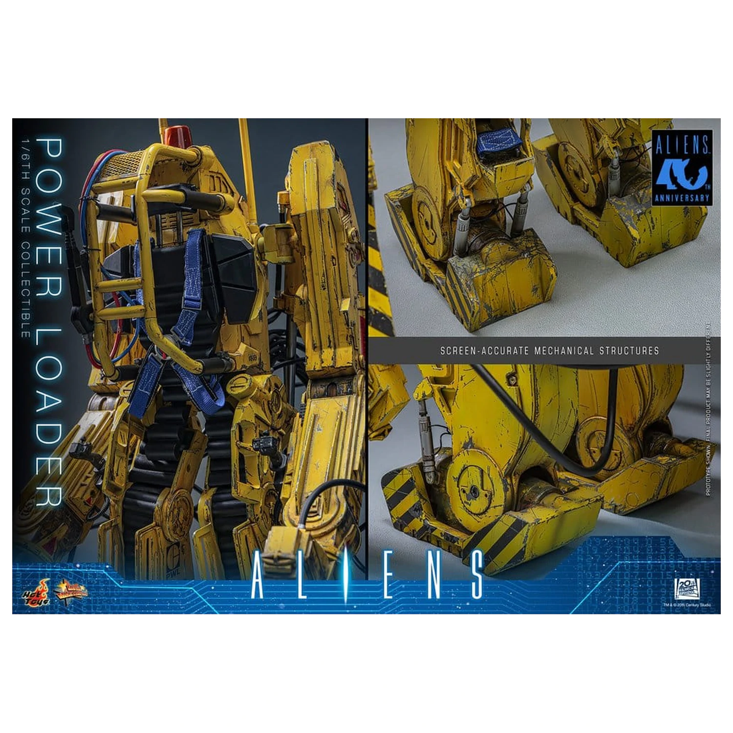 Alien Movie Masterpiece Actionfigur 1/6 Power Loader 52 cm Produktfoto