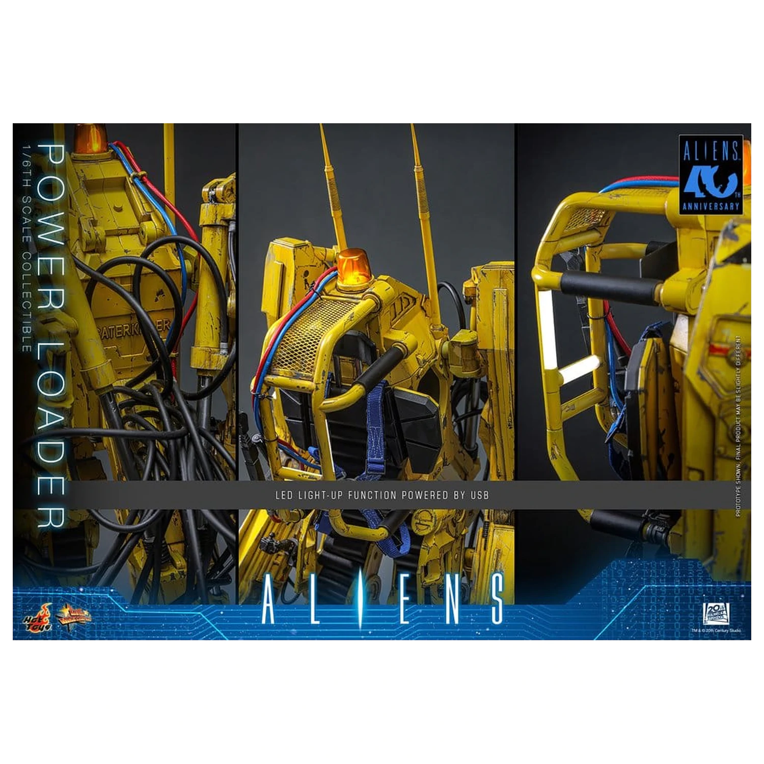 Alien Movie Masterpiece Actionfigur 1/6 Power Loader 52 cm Produktfoto