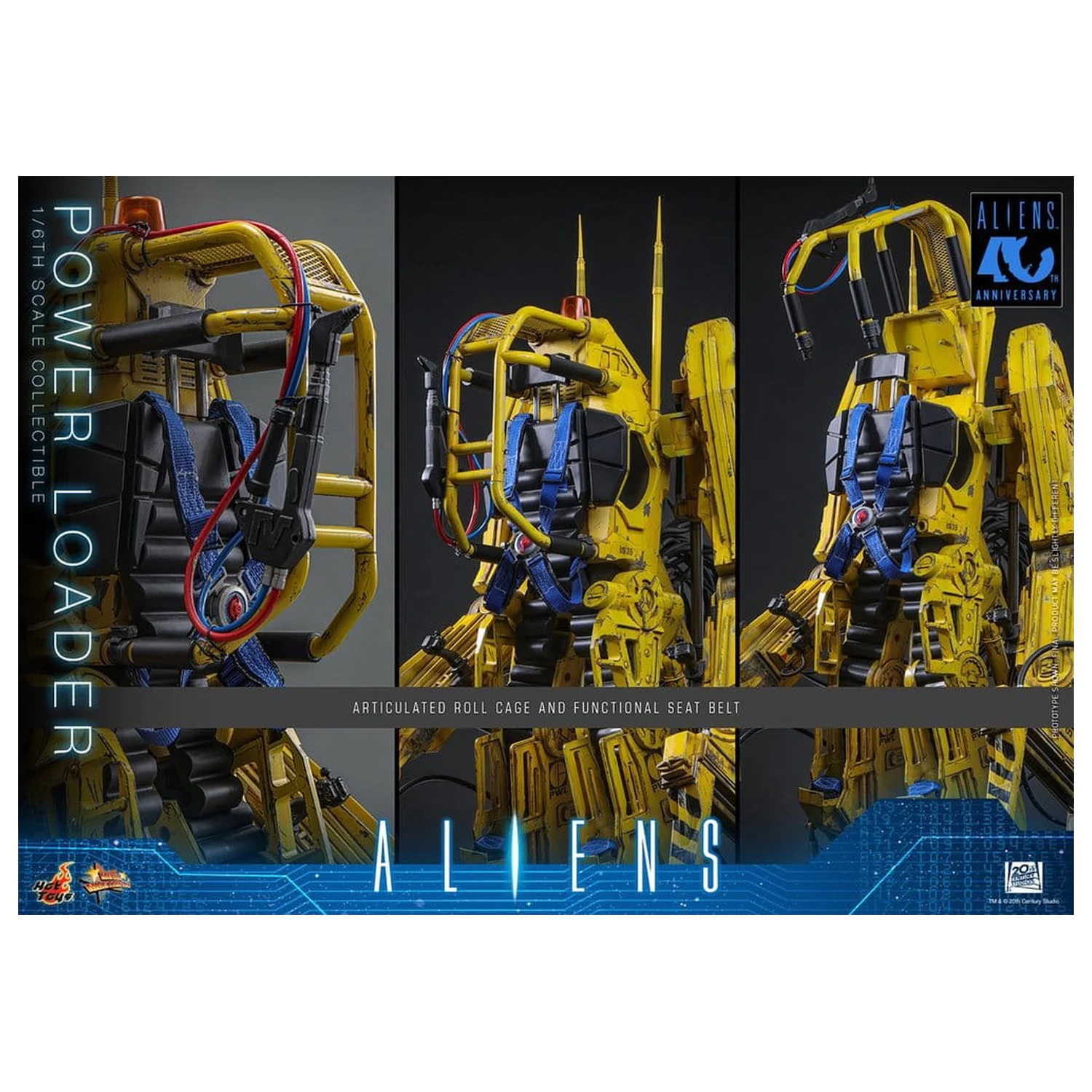 Alien Movie Masterpiece Actionfigur 1/6 Power Loader 52 cm Produktfoto
