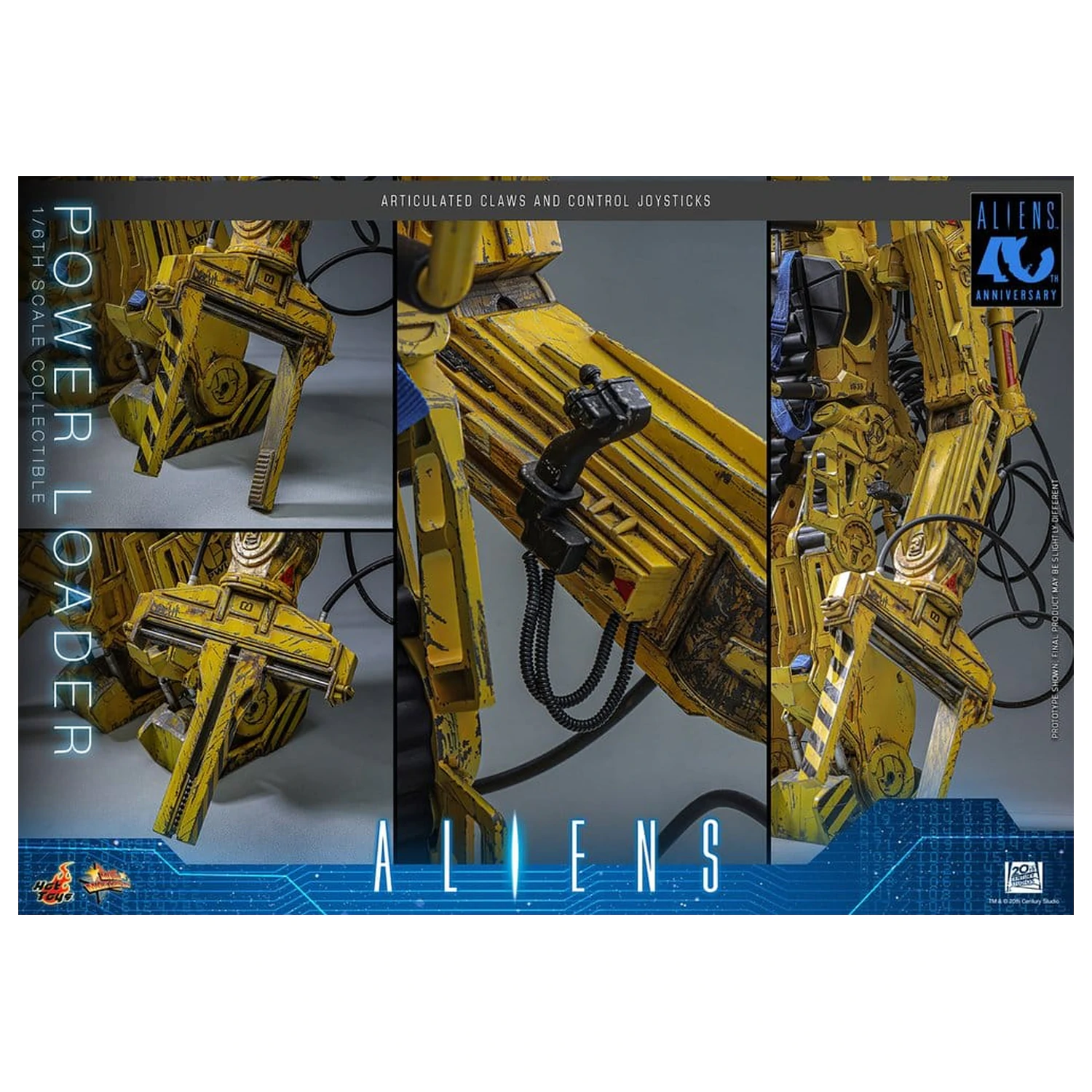 Alien Movie Masterpiece Actionfigur 1/6 Power Loader 52 cm Produktfoto