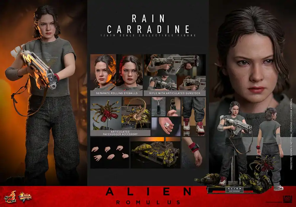 Alien: Romulus Movie Masterpiece Actionfigur 1/6 Rain Carradine 26 cm Produktfoto