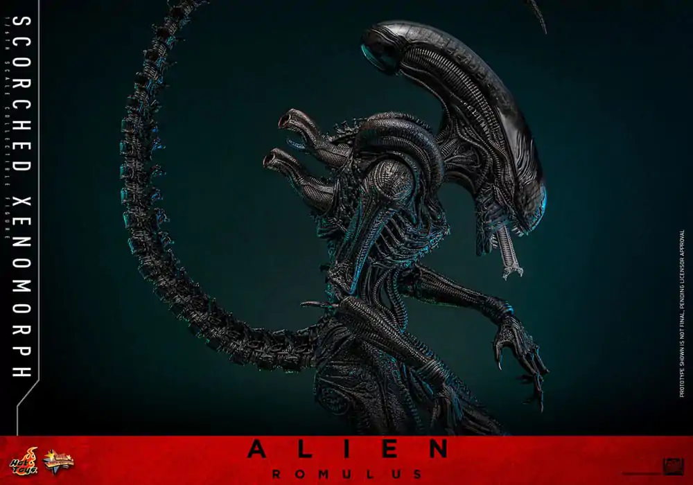 Alien: Romulus Movie Masterpiece Actionfigur 1/6 Scorched Xenomorph 44 cm Produktfoto