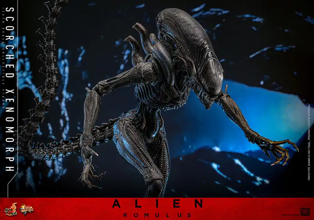 Alien: Romulus Movie Masterpiece Actionfigur 1/6 Scorched Xenomorph 44 cm Produktfoto