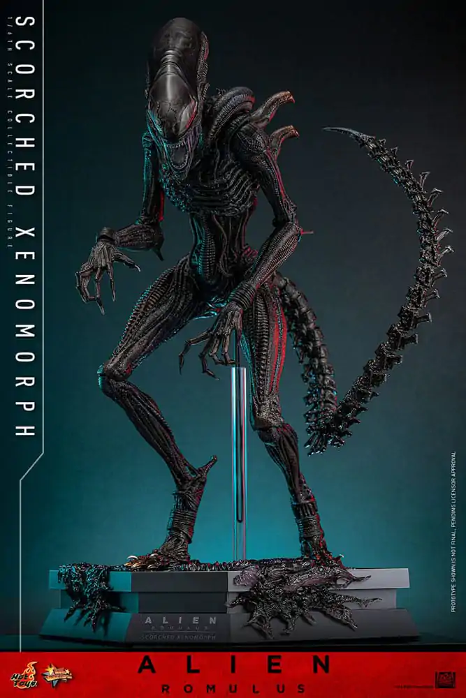 Alien: Romulus Movie Masterpiece Actionfigur 1/6 Scorched Xenomorph 44 cm Produktfoto