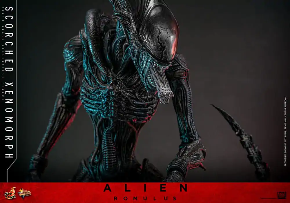 Alien: Romulus Movie Masterpiece Actionfigur 1/6 Scorched Xenomorph 44 cm Produktfoto