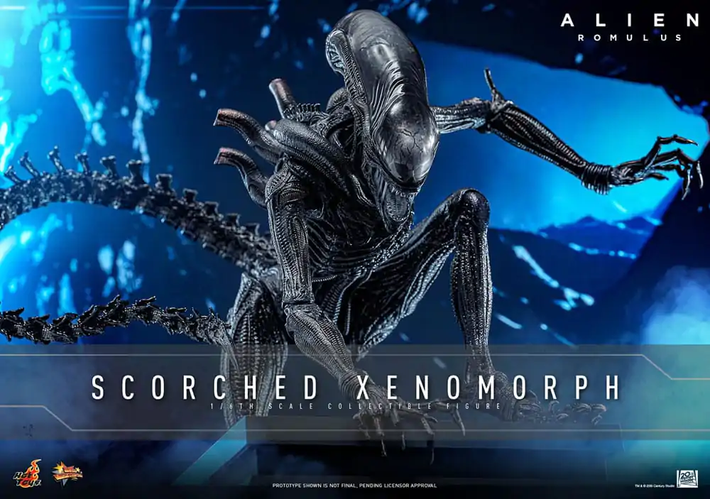 Alien: Romulus Movie Masterpiece Actionfigur 1/6 Scorched Xenomorph 44 cm Produktfoto