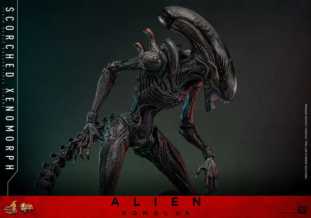 Alien: Romulus Movie Masterpiece Actionfigur 1/6 Scorched Xenomorph 44 cm Produktfoto