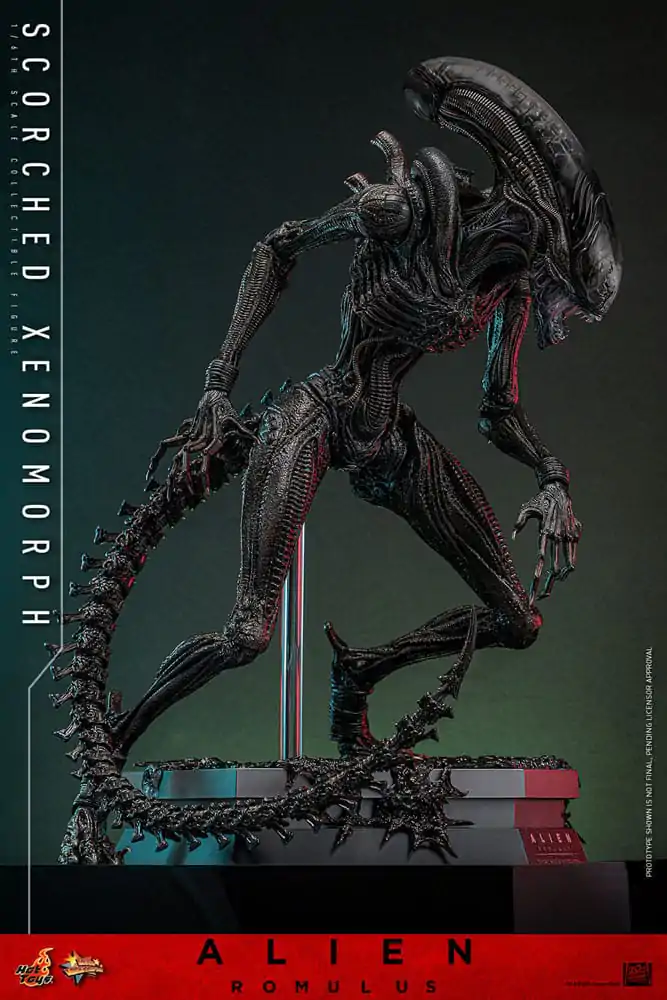 Alien: Romulus Movie Masterpiece Actionfigur 1/6 Scorched Xenomorph 44 cm Produktfoto