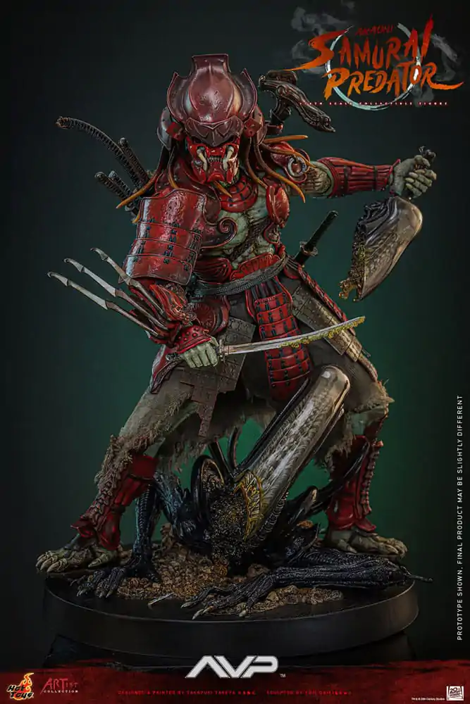 Alien vs. Predator Artist Collection Actionfigur 1/6 Akaoni Samurai Predator 35 cm Produktfoto