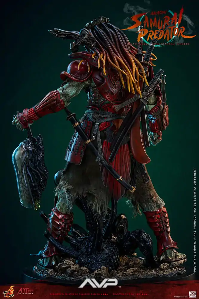 Alien vs. Predator Artist Collection Actionfigur 1/6 Akaoni Samurai Predator 35 cm Produktfoto