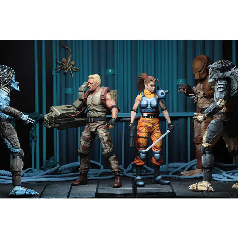 Alien vs Predator Dutch & Lin Arcade Figuren 18cm Produktfoto