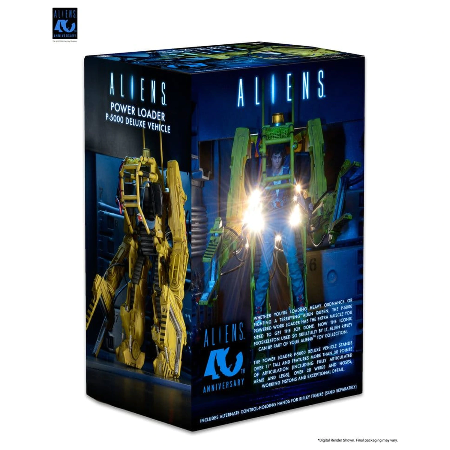 Aliens Deluxe Fahrzeug Power Loader (P-5000) (40th Anniversary) 28 cm Produktfoto