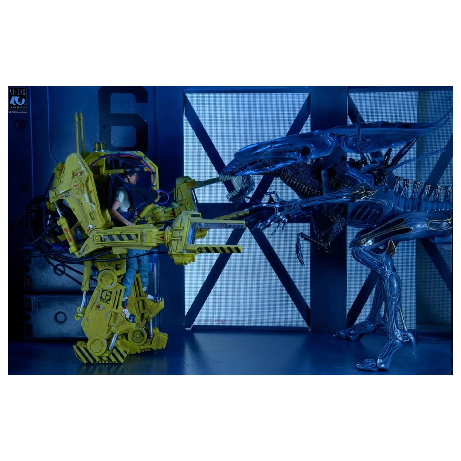 Aliens Deluxe Fahrzeug Power Loader (P-5000) (40th Anniversary) 28 cm Produktfoto