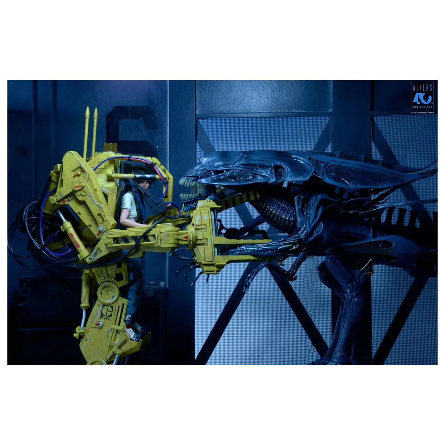 Aliens Deluxe Fahrzeug Power Loader (P-5000) (40th Anniversary) 28 cm Produktfoto