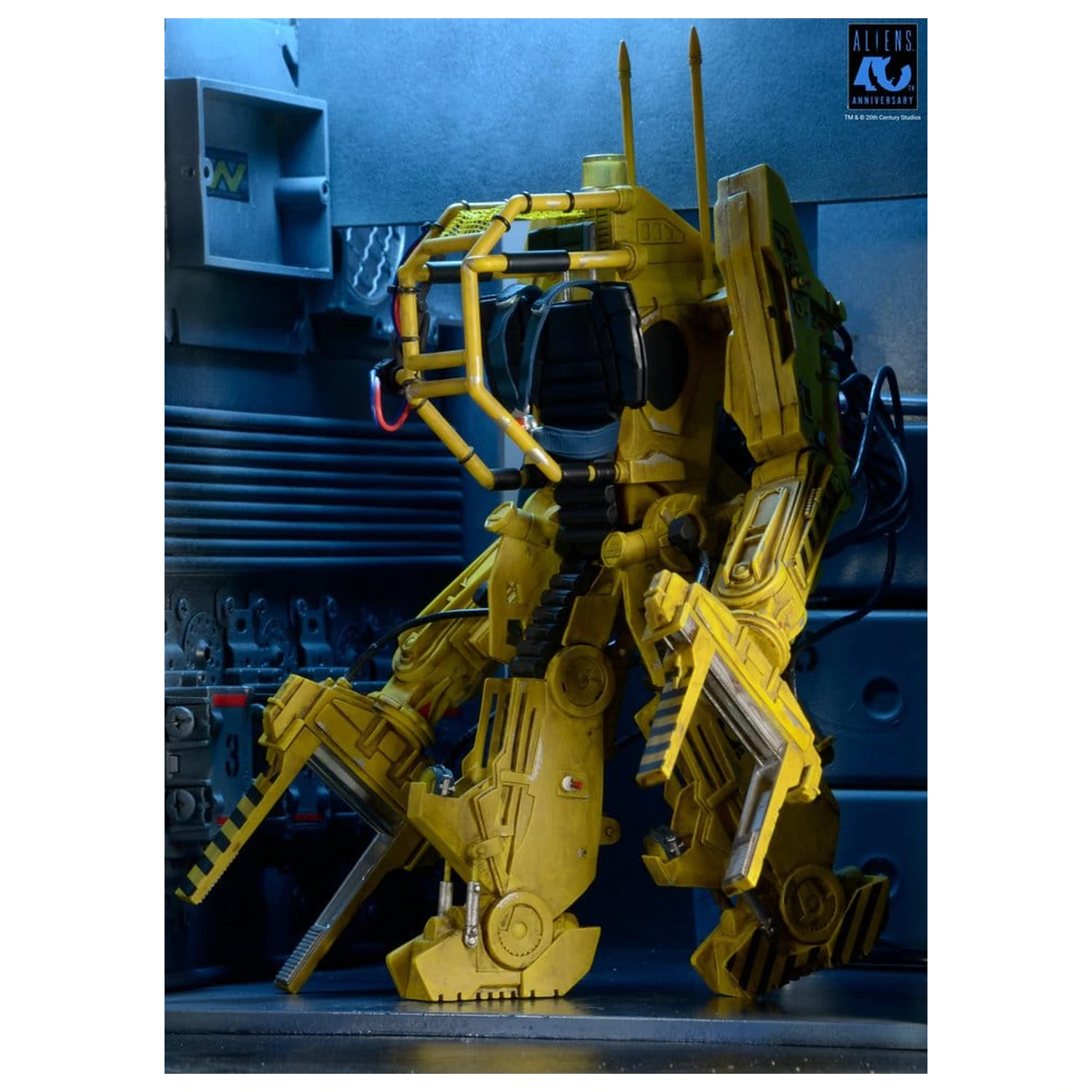 Aliens Deluxe Fahrzeug Power Loader (P-5000) (40th Anniversary) 28 cm Produktfoto
