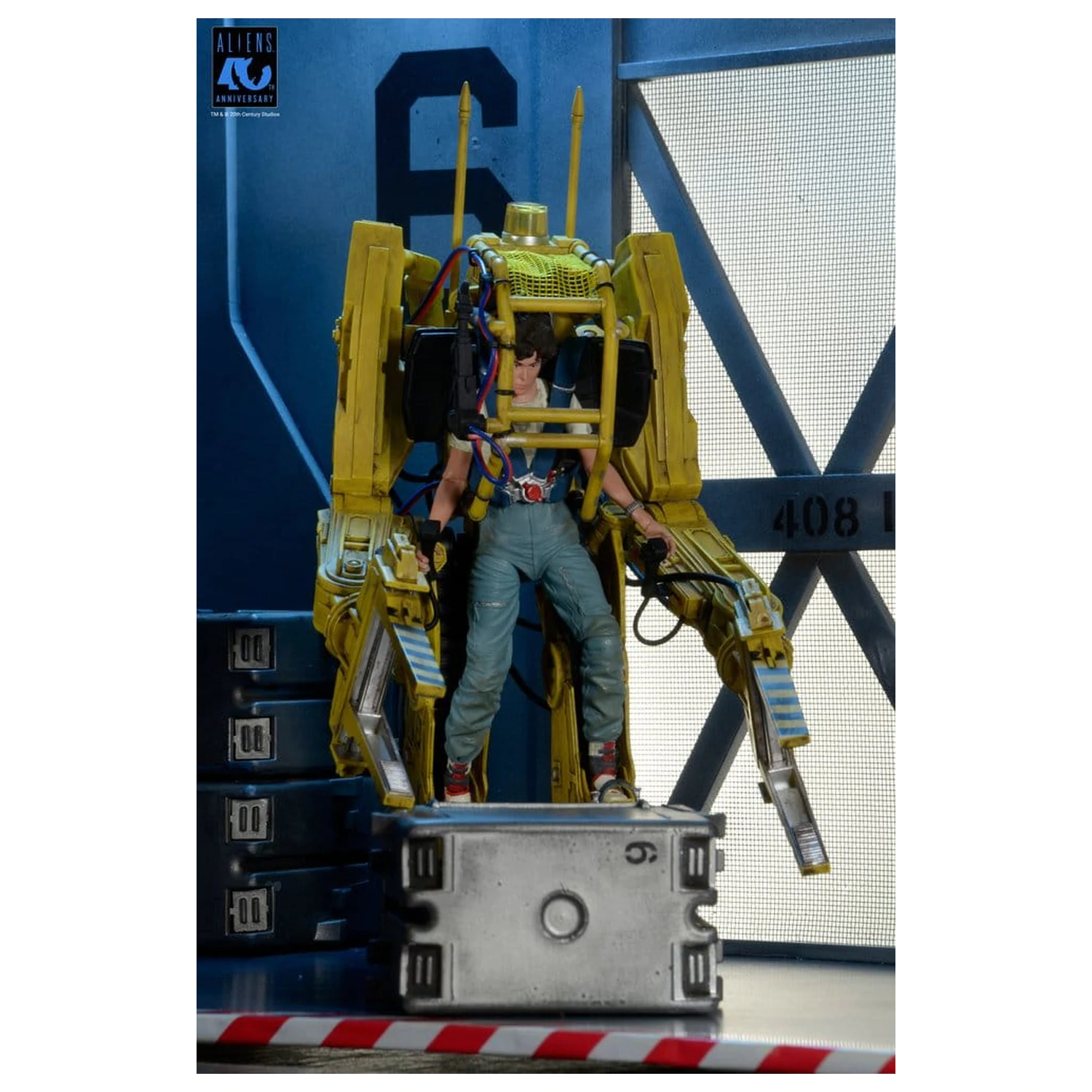 Aliens Deluxe Fahrzeug Power Loader (P-5000) (40th Anniversary) 28 cm Produktfoto