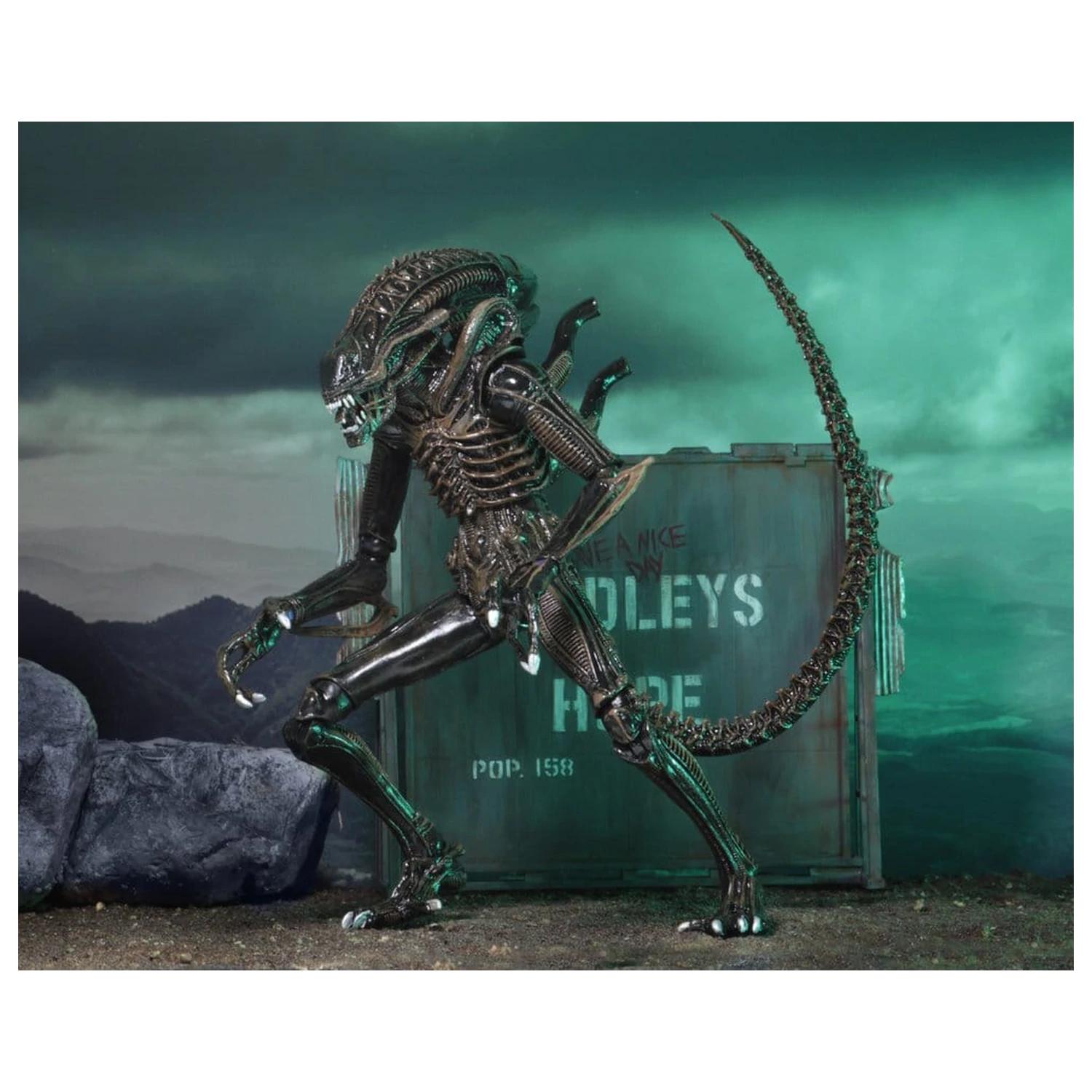 Aliens Ultimate Actionfigur Warrior (1986) Brown 23 cm Produktfoto