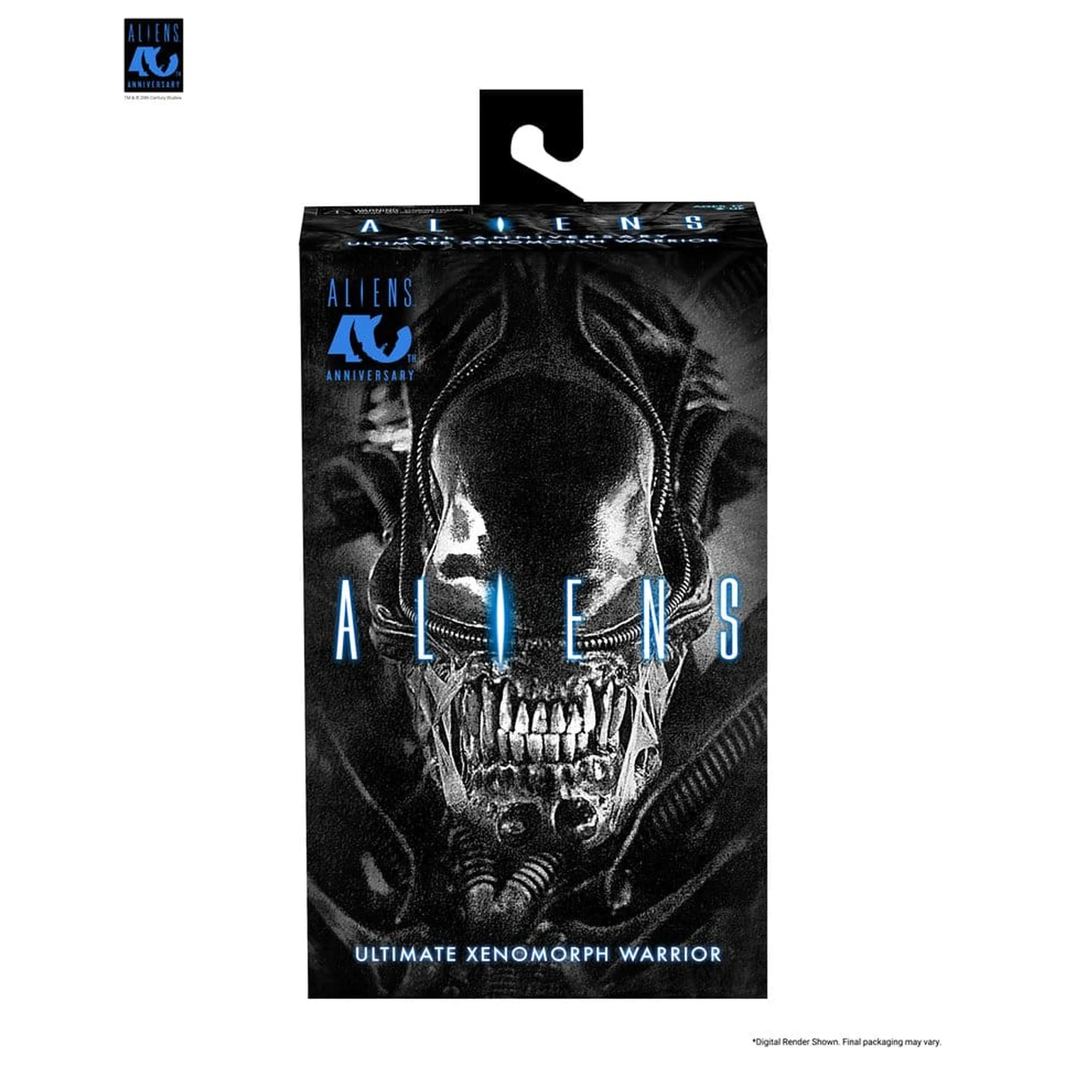 Aliens Ultimate Actionfigur Warrior (1986) Xenomorph Black (40th Anniversary) 23 cm Produktfoto