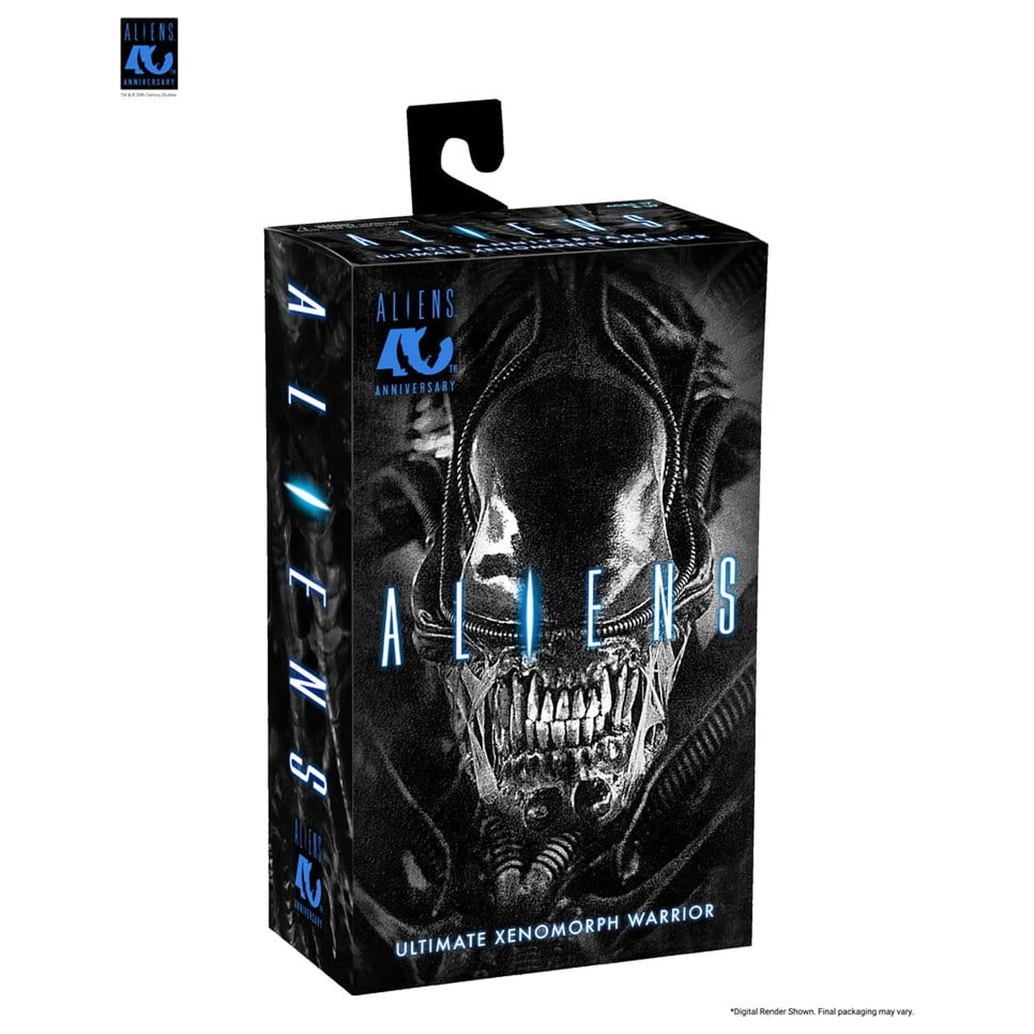 Aliens Ultimate Actionfigur Warrior (1986) Xenomorph Black (40th Anniversary) 23 cm Produktfoto