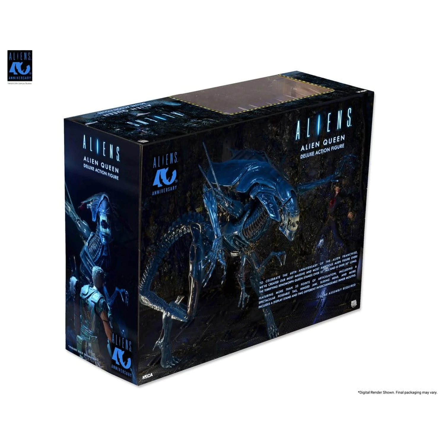 Aliens Ultra Deluxe Actionfigur Alien Queen (40th Anniversary) 38 cm Produktfoto