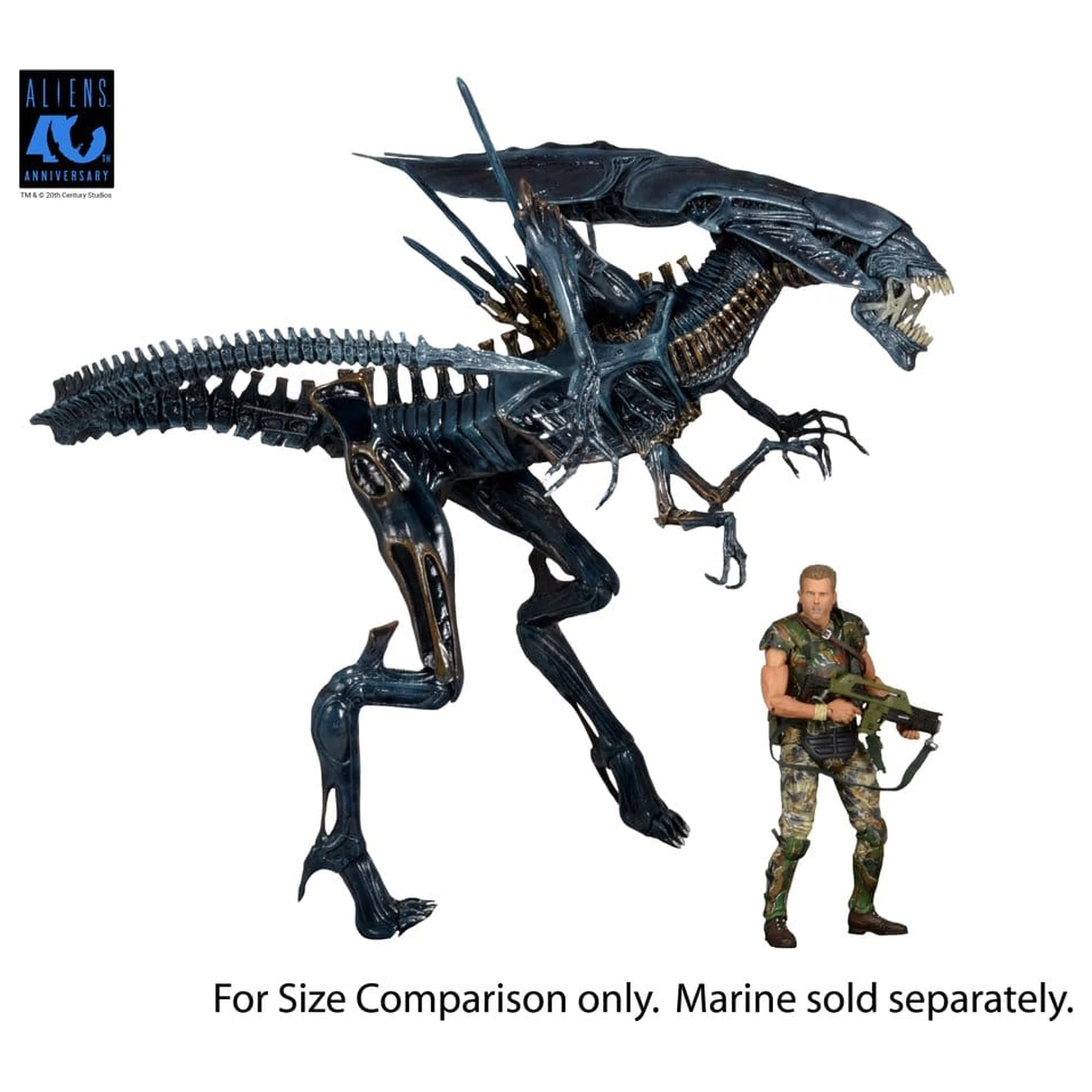Aliens Ultra Deluxe Actionfigur Alien Queen (40th Anniversary) 38 cm Produktfoto