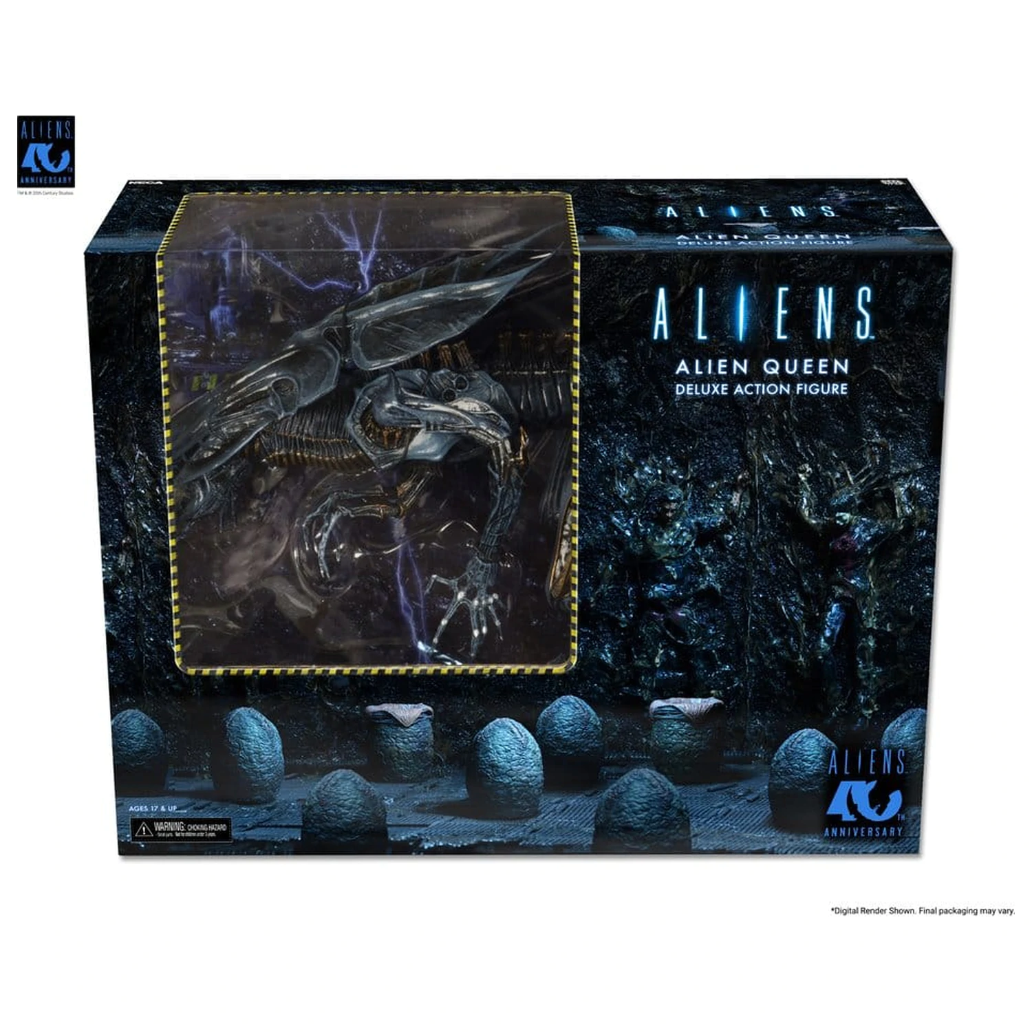 Aliens Ultra Deluxe Actionfigur Alien Queen (40th Anniversary) 38 cm Produktfoto
