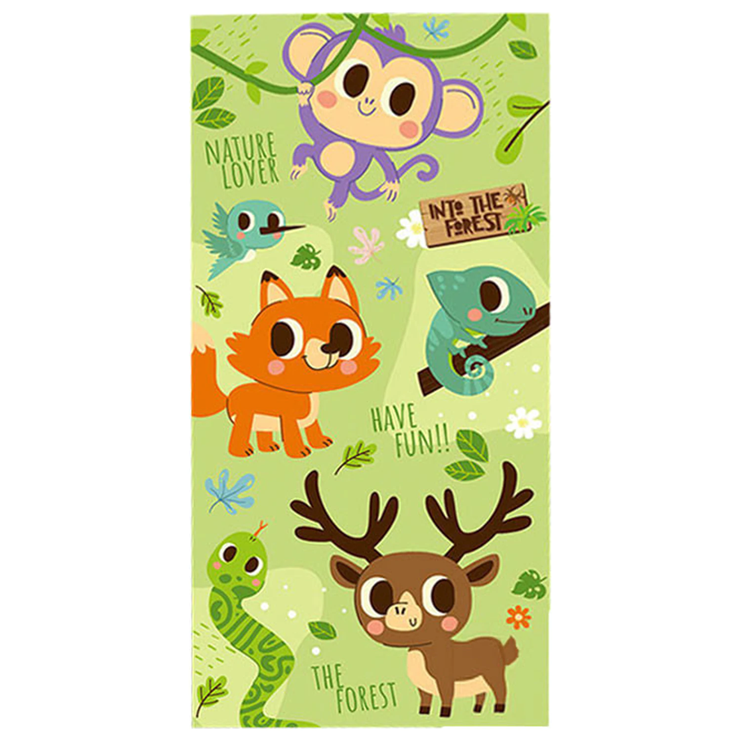 Animal Into the Forest Handtuch Produktfoto