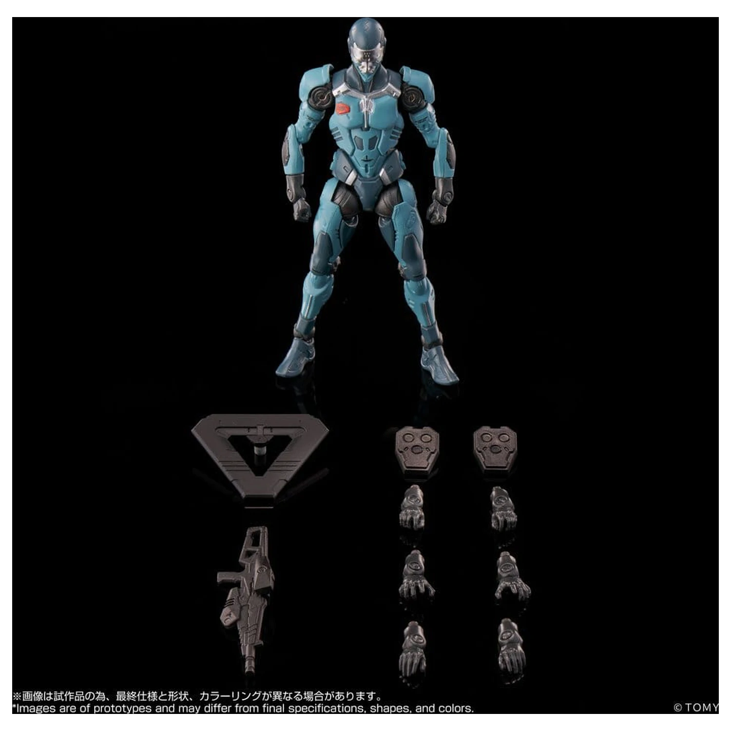 Altered Nano Action Figur AN-04 Alt Delta Ring 10 cm Produktfoto