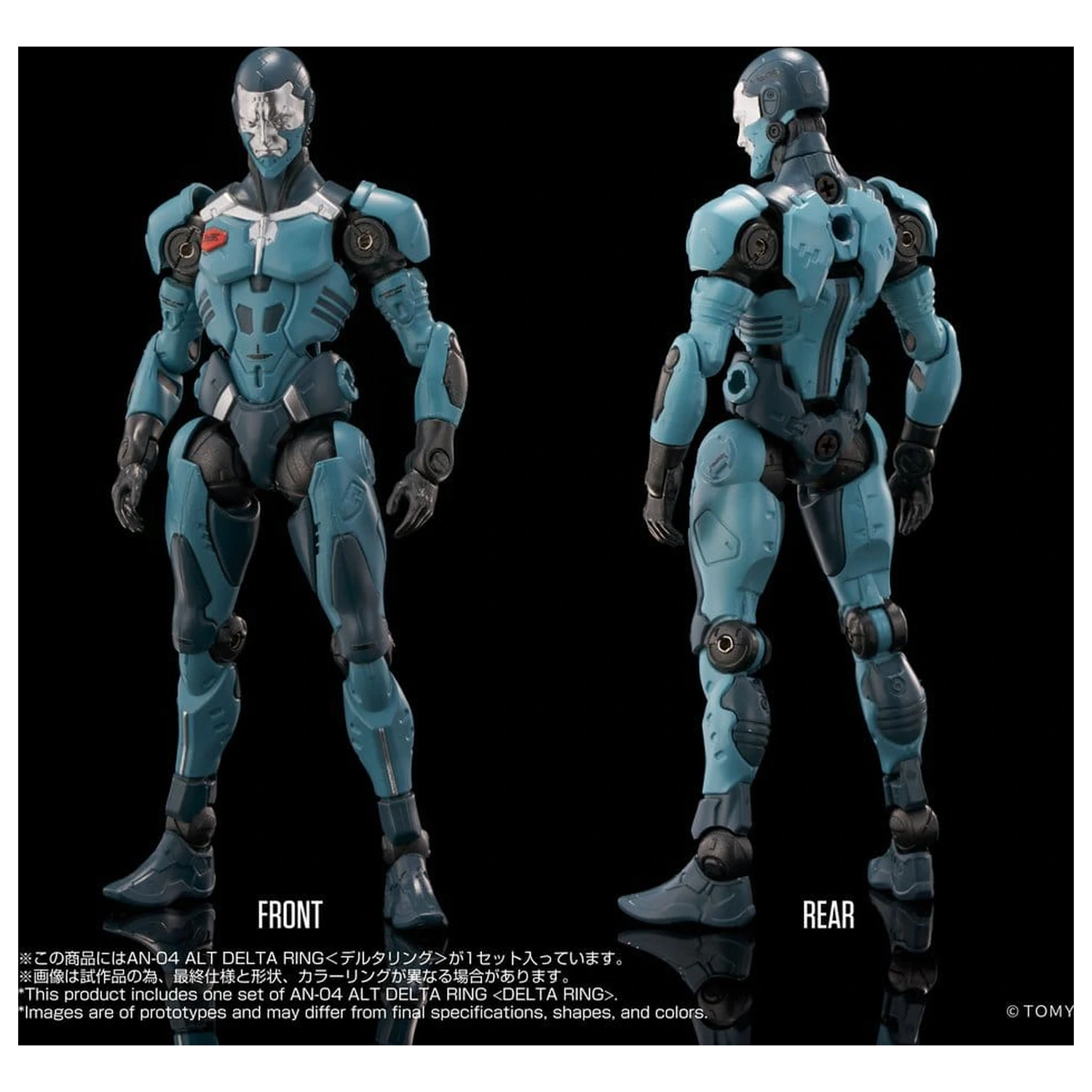 Altered Nano Action Figur AN-04 Alt Delta Ring 10 cm Produktfoto
