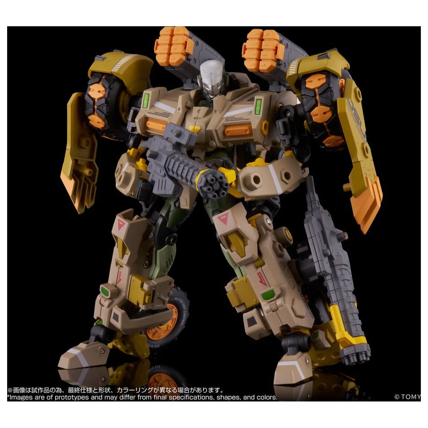 Altered Nano AN-06 Actionfigur Alt Exo-Buggy-On & Judge Breaker Set 16 cm Produktfoto