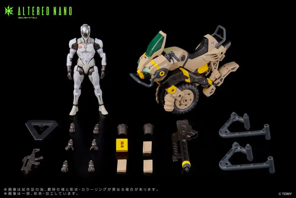 Altered Nano Action Figuren 2er-Pack AN-EX Alt FRIGATE & AA-CAFALL 1024 (FLAGSHIP) 10 cm Produktfoto