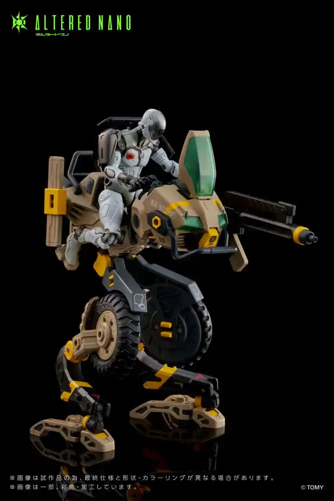 Altered Nano Action Figuren 2er-Pack AN-EX Alt FRIGATE & AA-CAFALL 1024 (FLAGSHIP) 10 cm Produktfoto