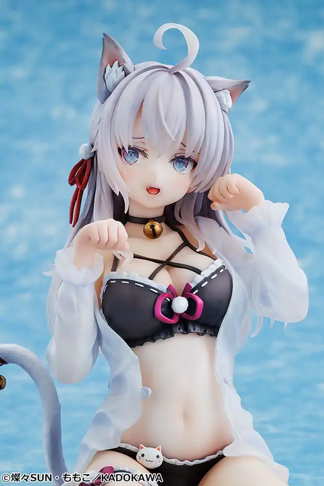 Alya Sometimes Hides Her Feelings in Russian Statue 1/7 Alisa Mikhailovna Kujou: Light Novel Catgirl Ver. Illustration by Momoco 13 cm Produktfoto