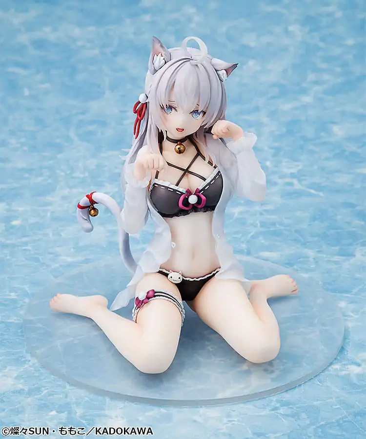 Alya Sometimes Hides Her Feelings in Russian Statue 1/7 Alisa Mikhailovna Kujou: Light Novel Catgirl Ver. Illustration by Momoco 13 cm Produktfoto