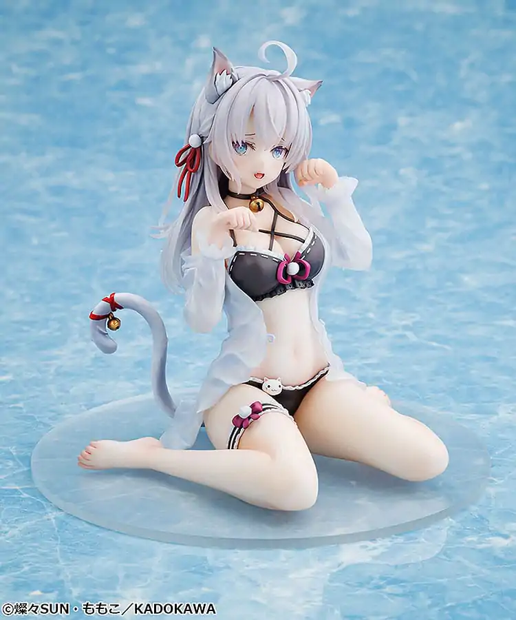 Alya Sometimes Hides Her Feelings in Russian Statue 1/7 Alisa Mikhailovna Kujou: Light Novel Catgirl Ver. Illustration by Momoco 13 cm Produktfoto