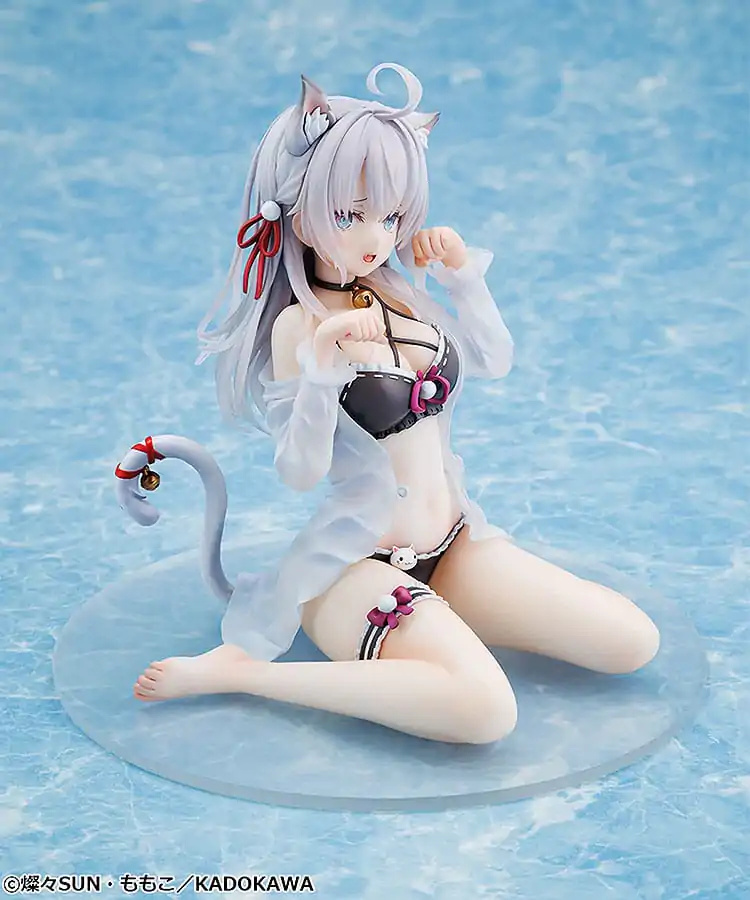 Alya Sometimes Hides Her Feelings in Russian Statue 1/7 Alisa Mikhailovna Kujou: Light Novel Catgirl Ver. Illustration by Momoco 13 cm Produktfoto