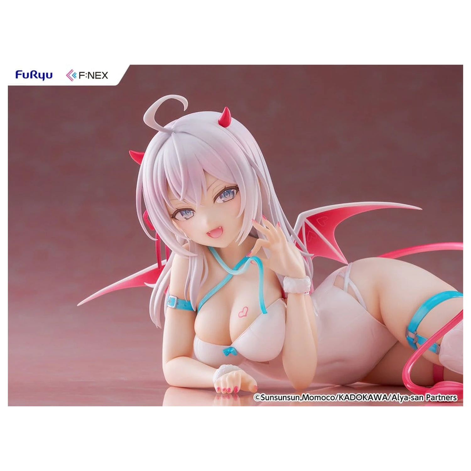 Alya Sometimes Hides Her Feelings in Russian PVC Figur 1/7 Alya Succubus Ver. 8 cm Produktfoto