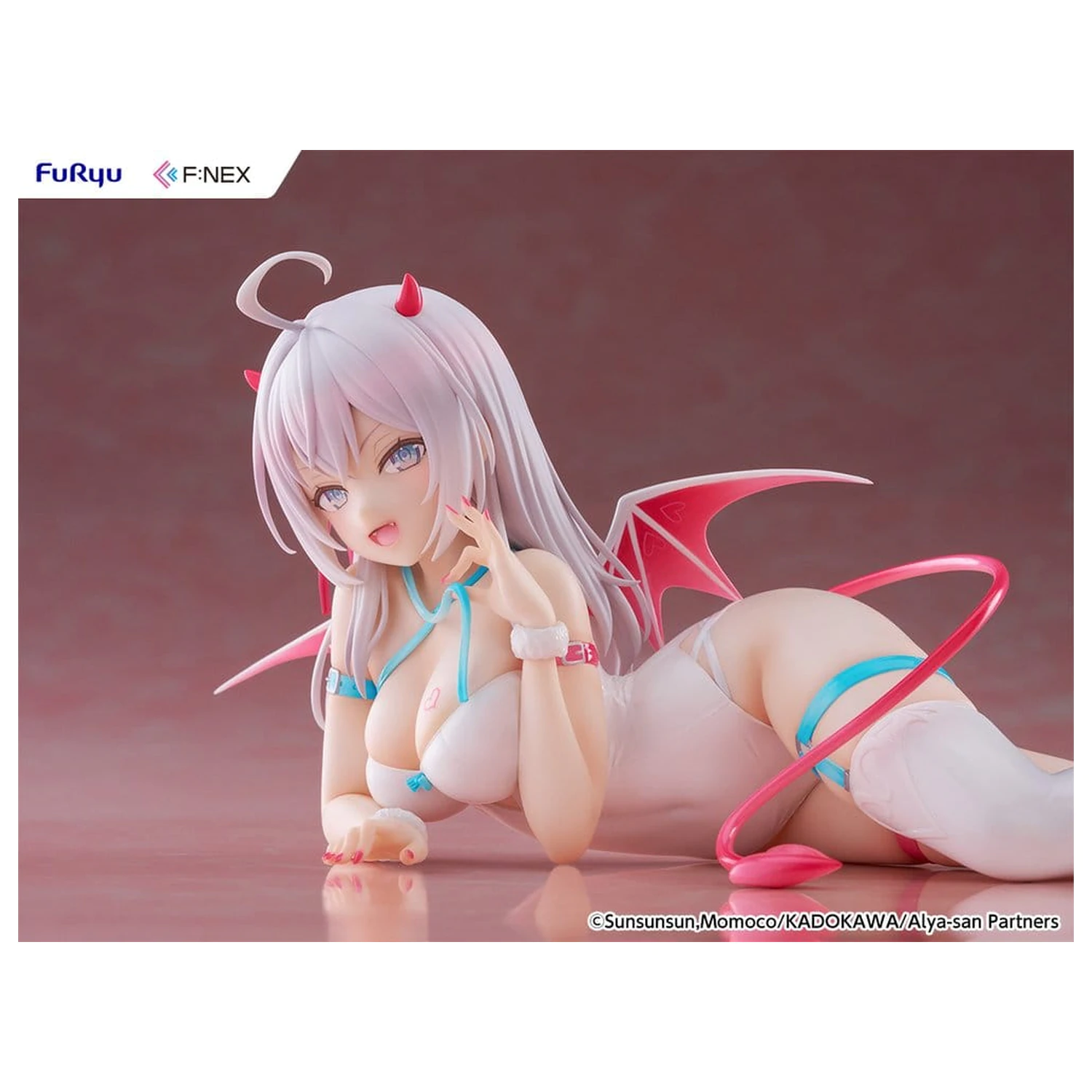 Alya Sometimes Hides Her Feelings in Russian PVC Figur 1/7 Alya Succubus Ver. 8 cm Produktfoto