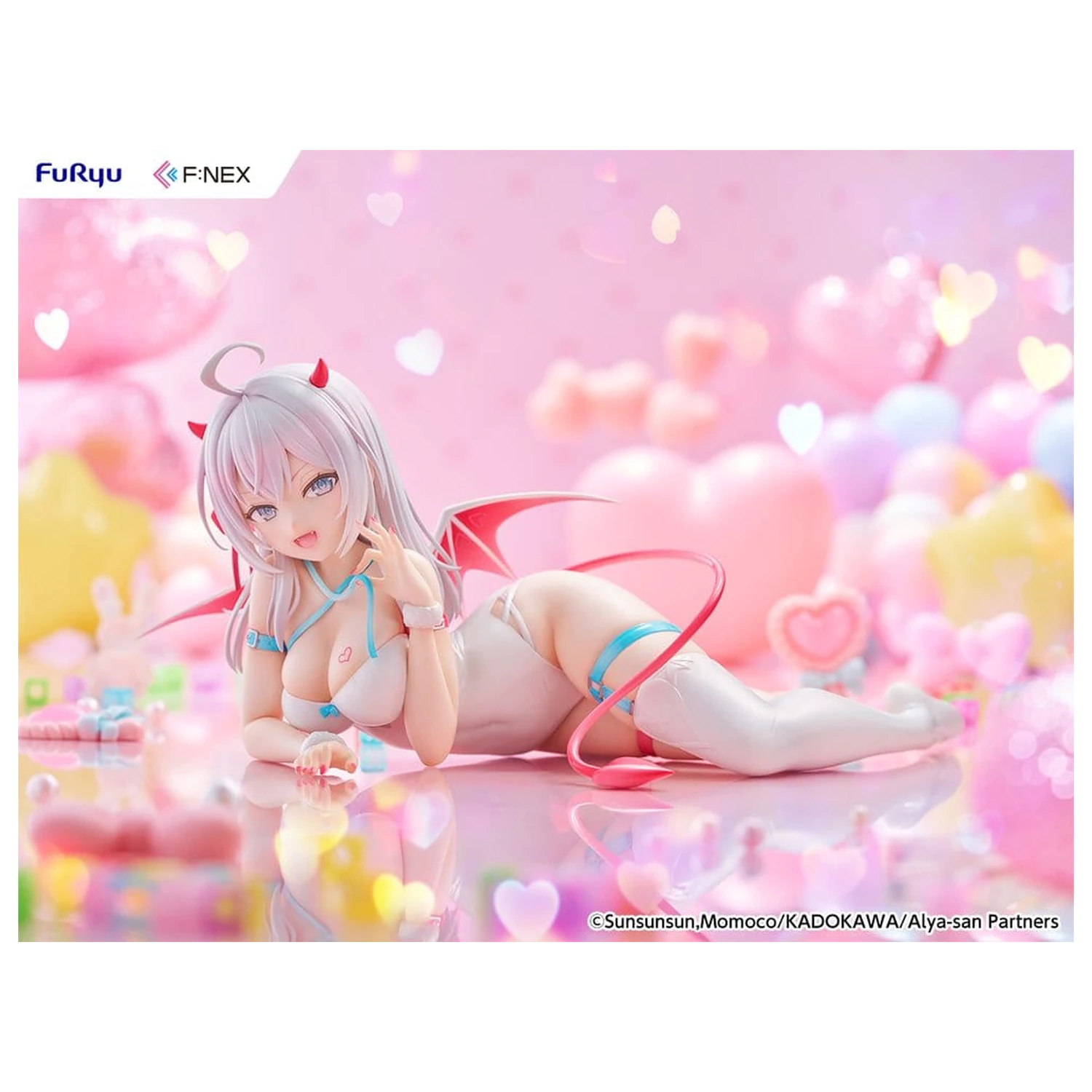 Alya Sometimes Hides Her Feelings in Russian PVC Figur 1/7 Alya Succubus Ver. 8 cm Produktfoto