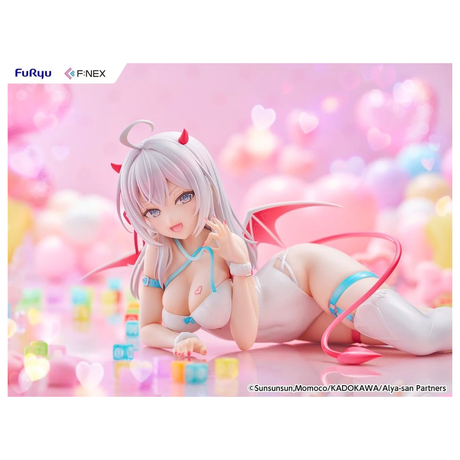 Alya Sometimes Hides Her Feelings in Russian PVC Figur 1/7 Alya Succubus Ver. 8 cm Produktfoto