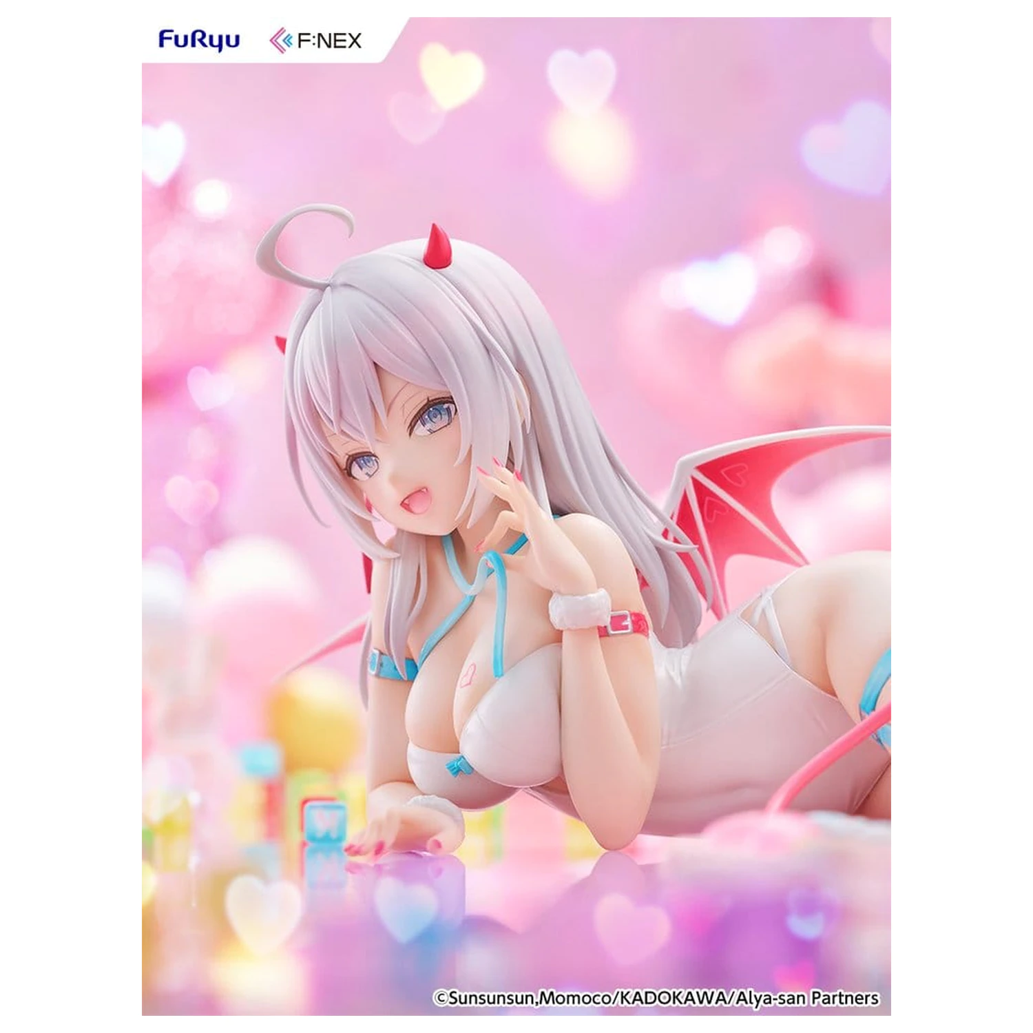 Alya Sometimes Hides Her Feelings in Russian PVC Figur 1/7 Alya Succubus Ver. 8 cm Produktfoto