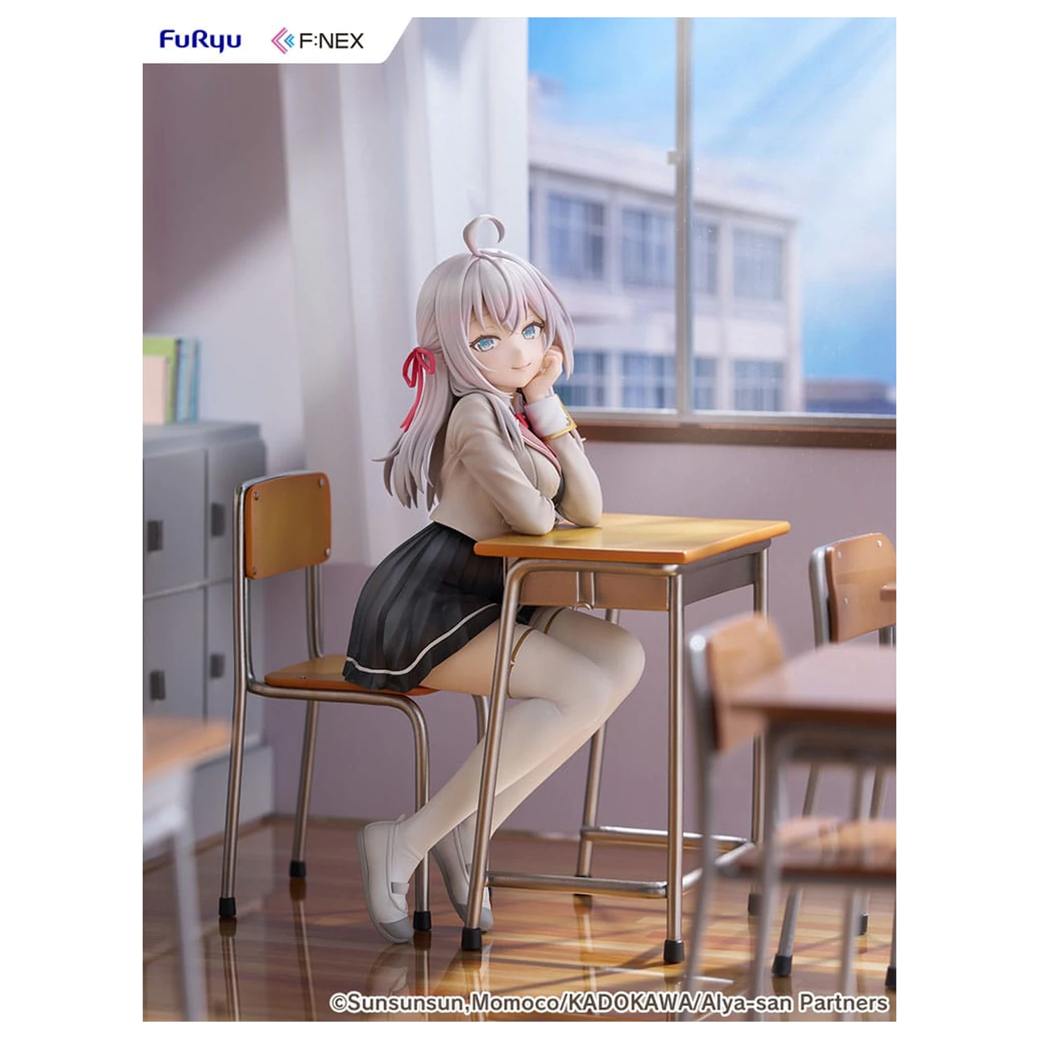 Alya Sometimes Hides Her Feelings in Russian F:Nex PVC Statue 1/7 Alya 20 cm Produktfoto