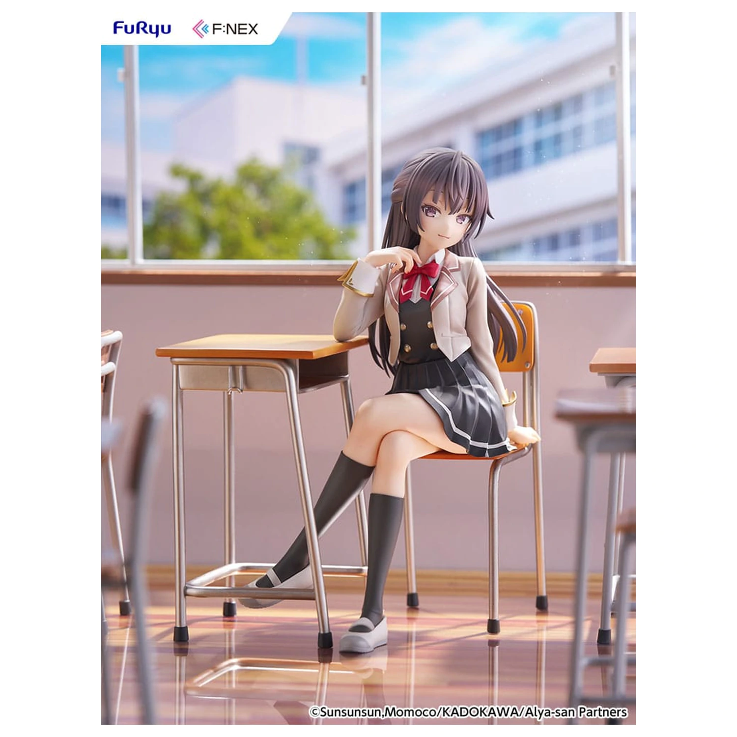 Alya Sometimes Hides Her Feelings in Russian F:Nex PVC Statue 1/7 Yuki Suo 18 cm Produktfoto
