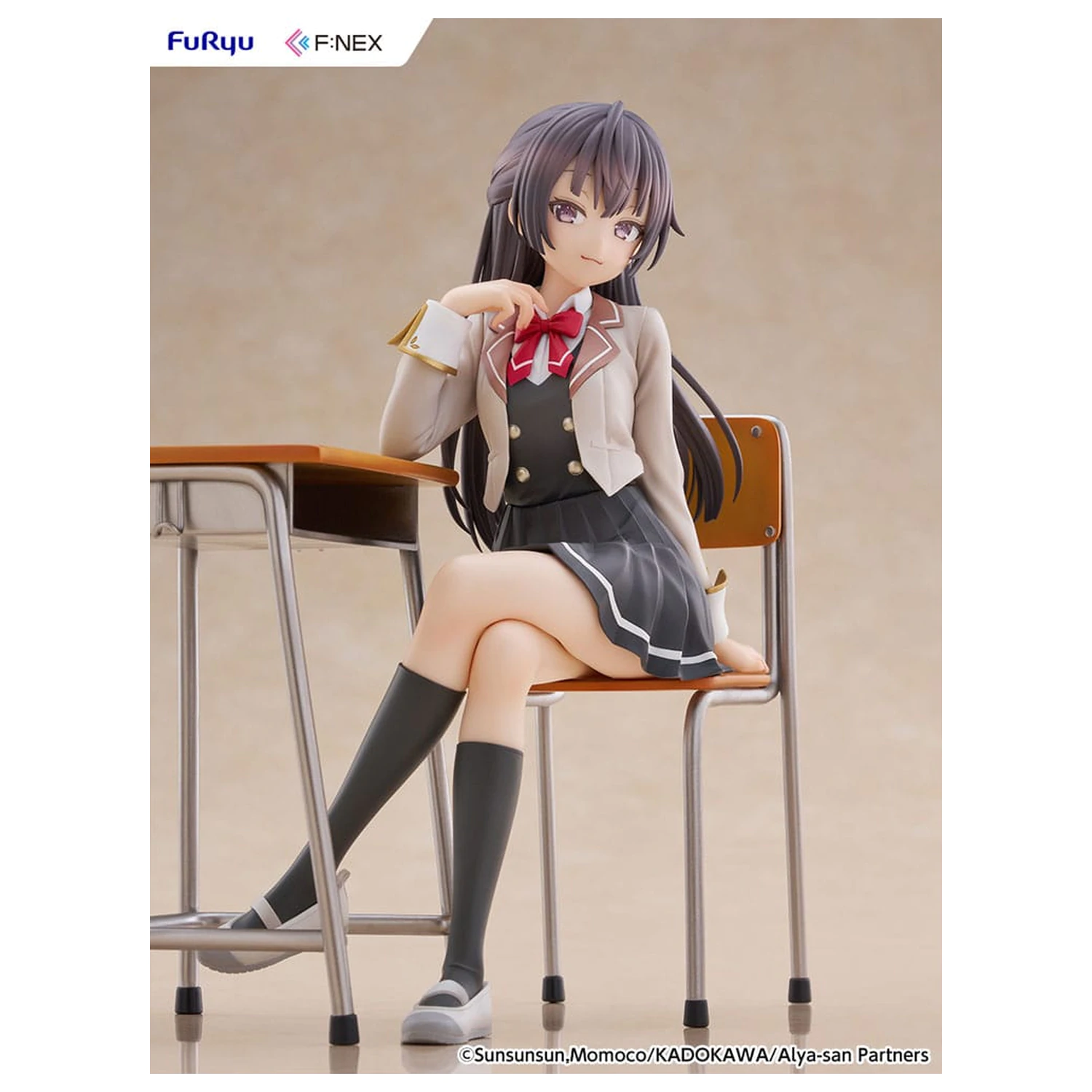 Alya Sometimes Hides Her Feelings in Russian F:Nex PVC Statue 1/7 Yuki Suo 18 cm Produktfoto