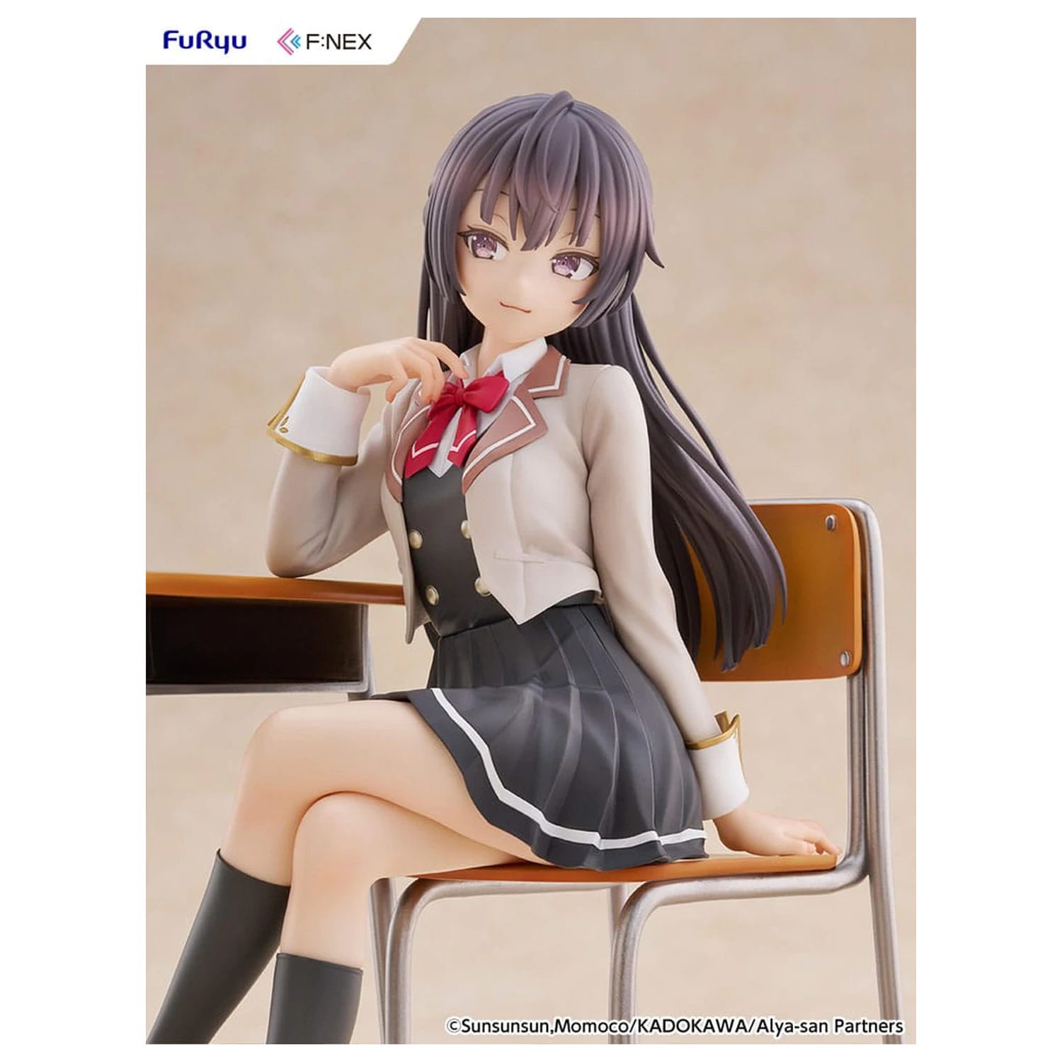 Alya Sometimes Hides Her Feelings in Russian F:Nex PVC Statue 1/7 Yuki Suo 18 cm Produktfoto