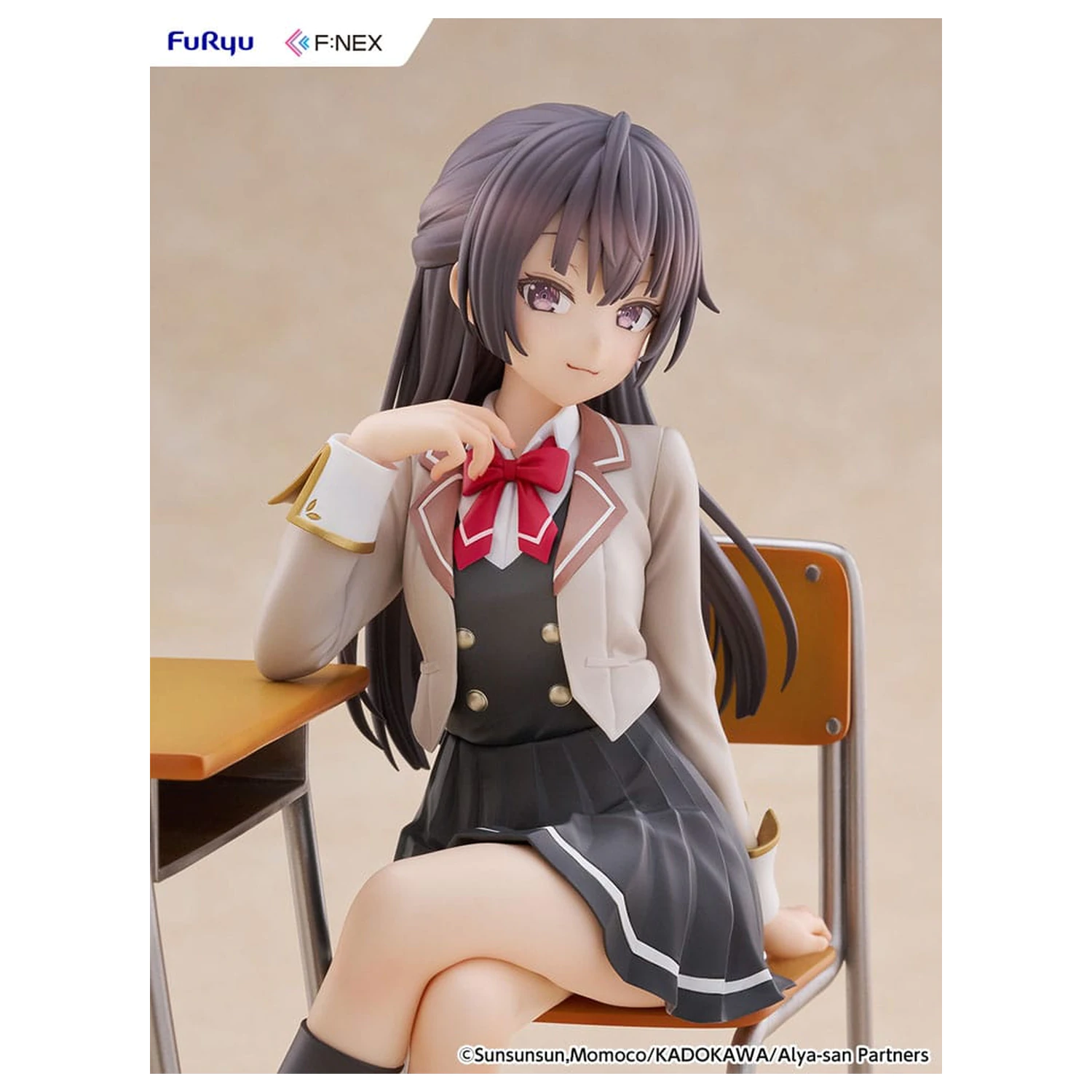 Alya Sometimes Hides Her Feelings in Russian F:Nex PVC Statue 1/7 Yuki Suo 18 cm Produktfoto